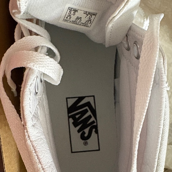 Vans White High-Top Sneakers - Picture 3 of 9